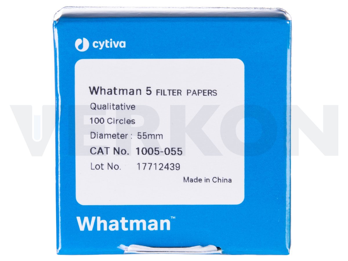 Filtrační papír pro kvalitativní analýzu, Grade 5, kruhové výseky, Whatman
