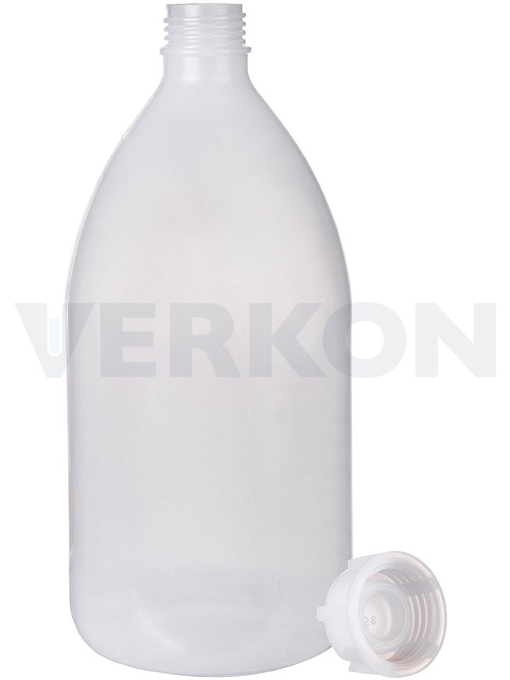 Láhev zásobní vhodná pro kyselinu fluorovodíkovou (HF), Witeg