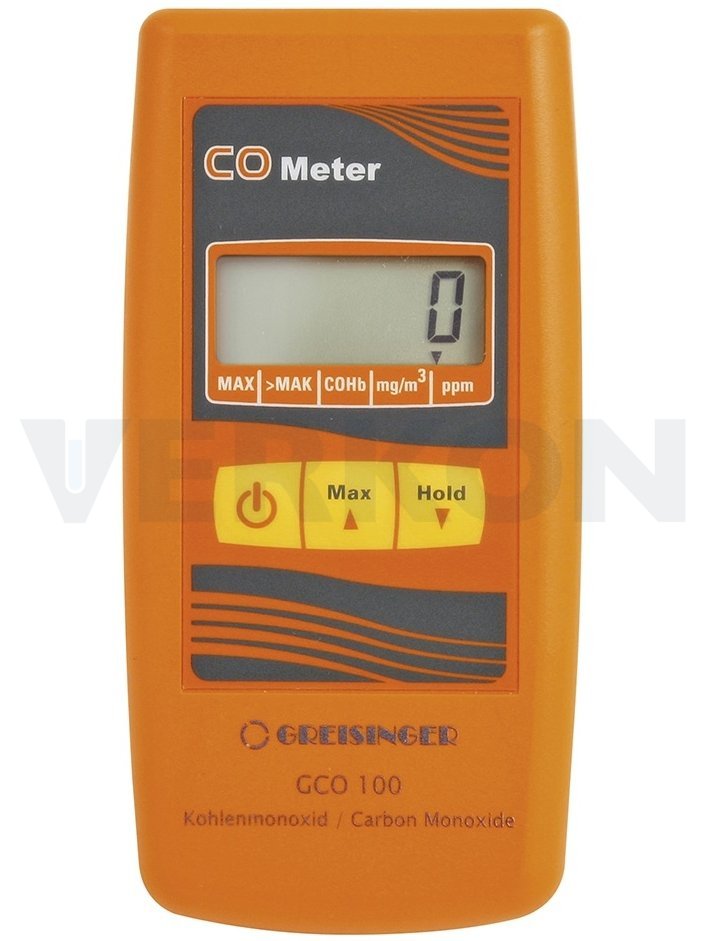 Přístroj pro měření koncentrace CO ve vzduchu, Greisinger GCO 100