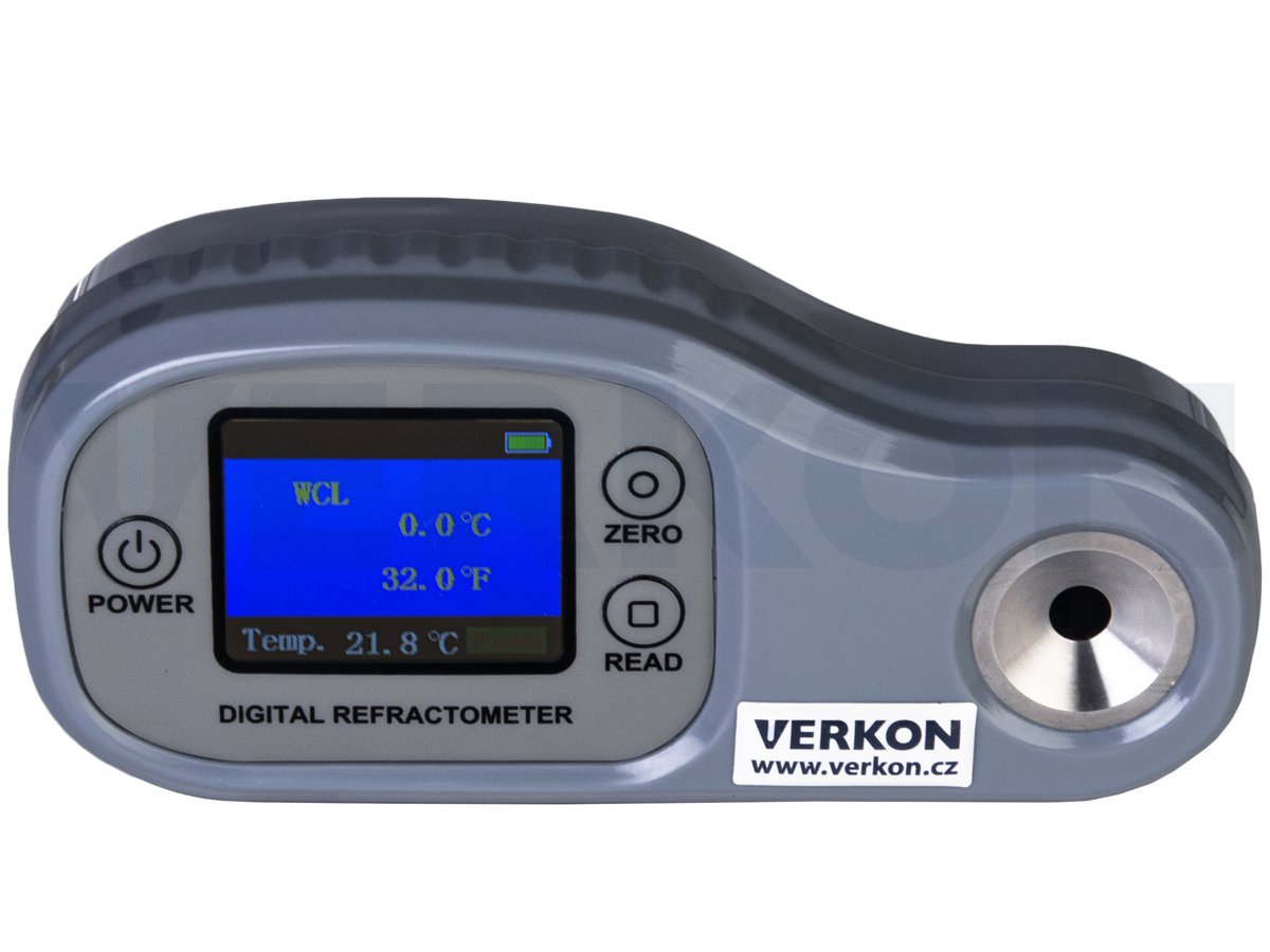 Refraktometr digitální Euromex pro měření autobaterií a nemrznoucích směsí