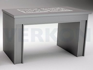 Váhový stůl, 2x antivibrační deska